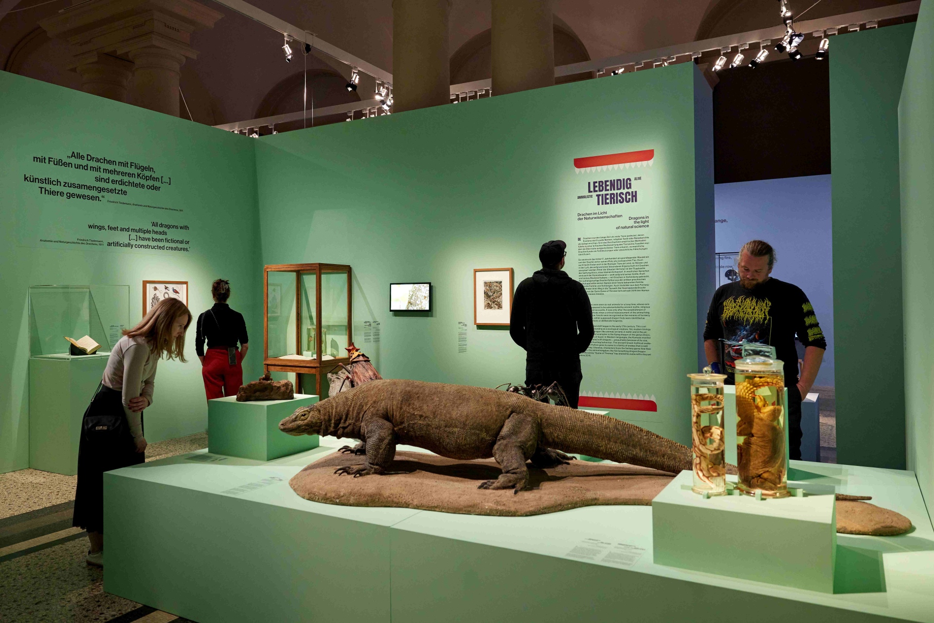 Blick in die Ausstellung Breidert